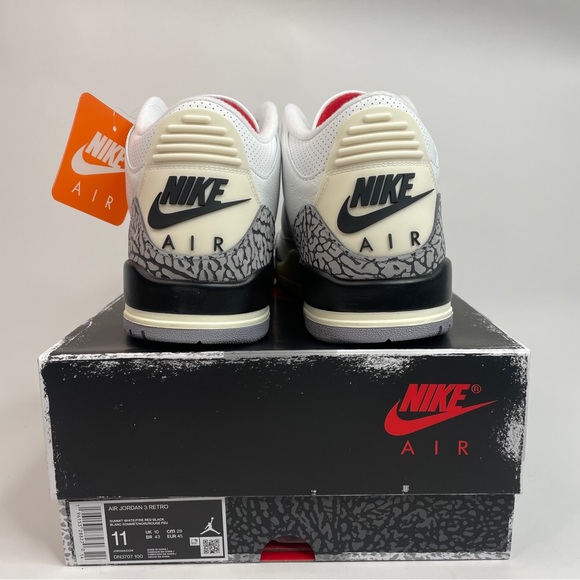 Nike Air Jordan 3 Retro Reimagined “White Cement” 2023 - Picture 4 of 4